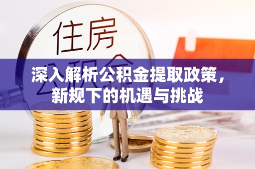 盐城深入解析公积金提取政策，新规下的机遇与挑战